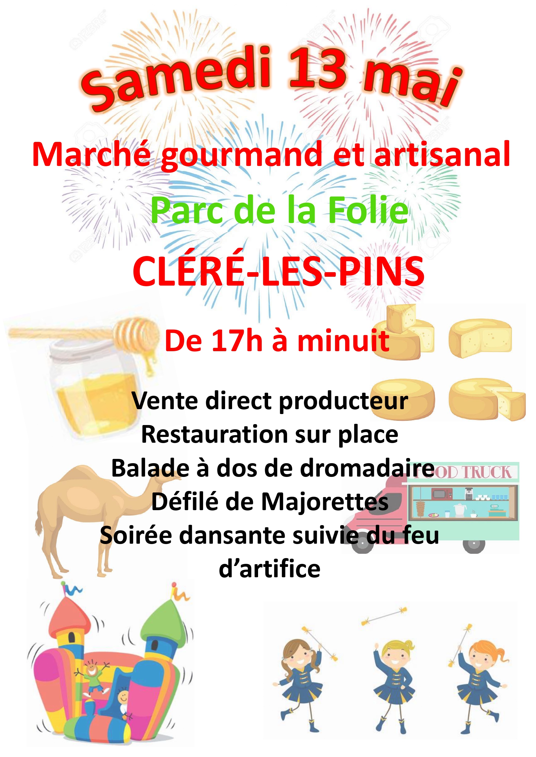 Marché gourmand et artisanal - Samedi 13 mai 2023